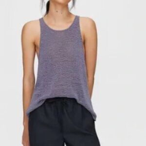 Aritzia The Group by Babaton Eugenie Knit Top Sz M Low Tide color NWT